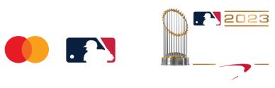 Mastercard, MLB and World Series 2023 Logos